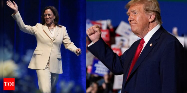 Kamala Harris gains ground: New poll shows shifting dynamics in 2024 US election race against Donald Trump