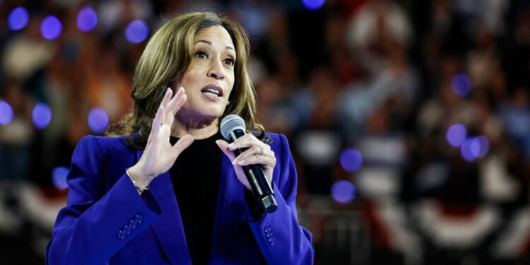 Kamala Harris weaves her life story into a vision for America as she accepts Democratic nomination