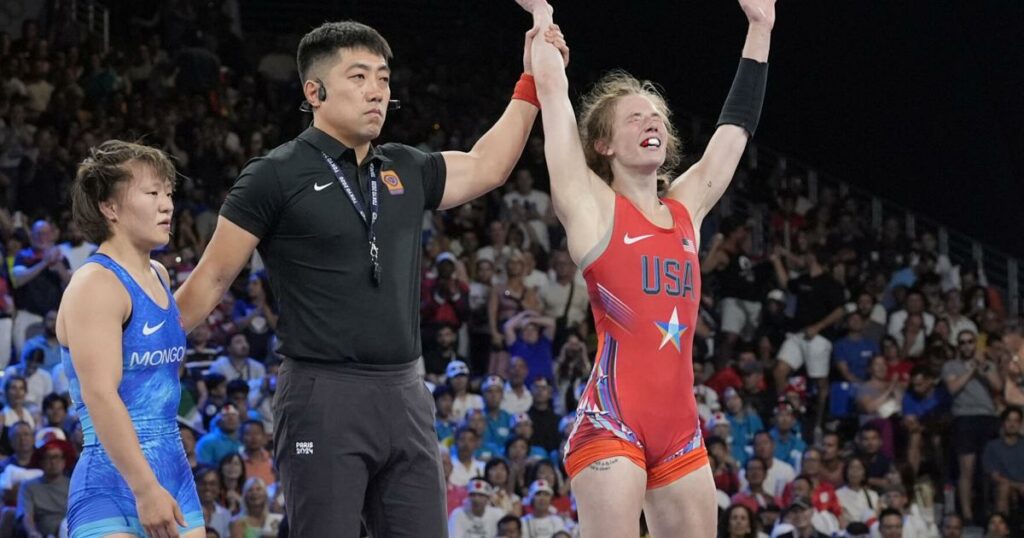 King grad Hildebrandt to wrestle for gold on Wednesday in Paris