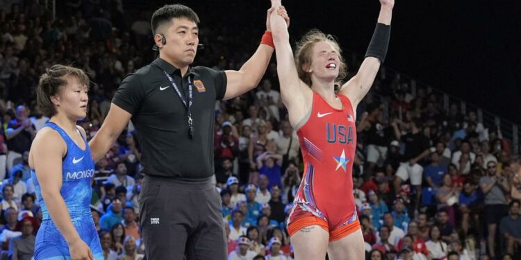 King grad Hildebrandt to wrestle for gold on Wednesday in Paris