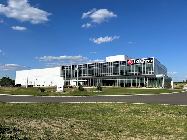 LG Chem has unveiled its new Customer Solution Center in Ravenna, Ohio. (Image courtesy of LG Chem)