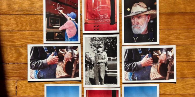 Late Arkansas artist buZ blurr honored with postcard set