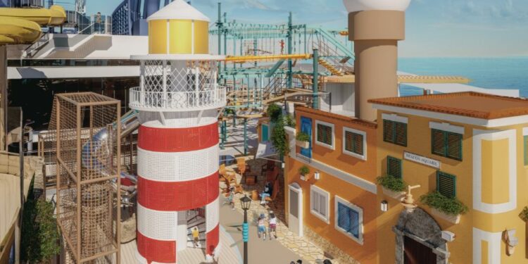 MSC Cruises reveals attractions for The Harbour onboard MSC World America