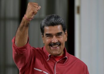 Venezuelan President Nicolas Maduro is under increasing international pressure after his disputed reelection (Yuri CORTEZ)