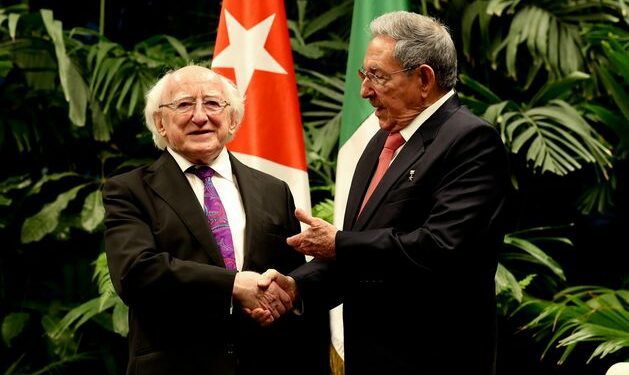 Michael D Higgins received an annual gift of Havana cigars from Cuba’s Fidel Castro and his brother Raul, says comedian Tommy Tiernan