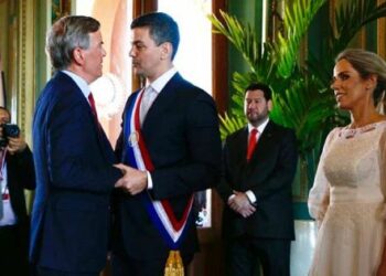 Minister for the Americas Rutley represented UK at the inauguration of Paraguayan president Santiago Peña — MercoPress