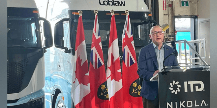 Nikola and ITD Industries launch first hydrogen refueling station for heavy-duty transportation sector in Ontario, Canada
