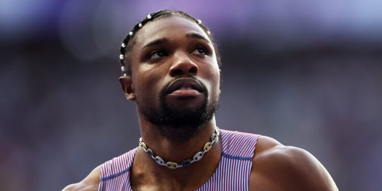 Noah Lyles goes after a second gold