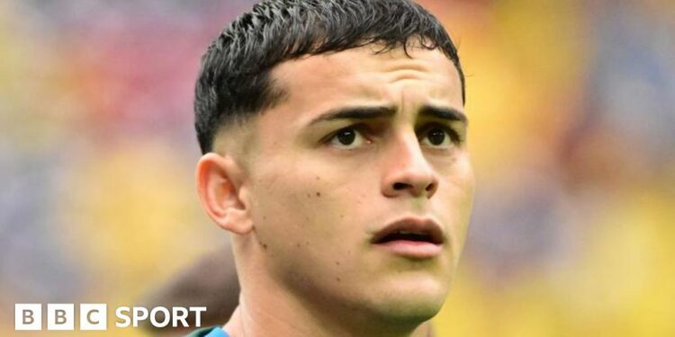 Ramon Sosa on Paraguay duty in June at the Copa America