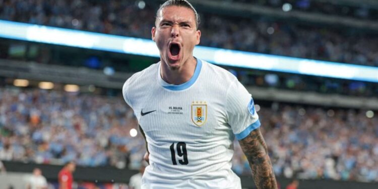 Nunez gets five-game international ban as Uruguay players punished for Copa brawl