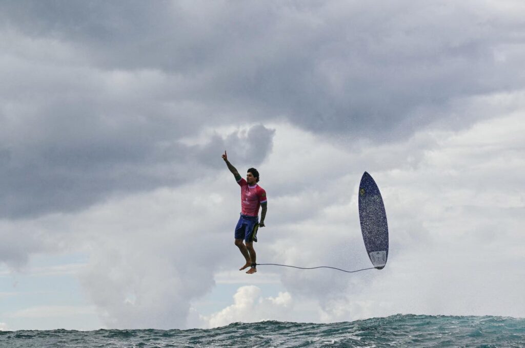 Olympic Surfing Fashion In Tahiti