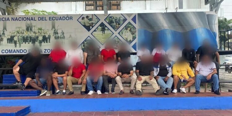 Otra narcofiesta en Ecuador: asistieron criminales, una reina de belleza y un militar