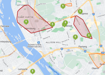 Over 5,000 PPL customers without power after stormy weather hits Central PA