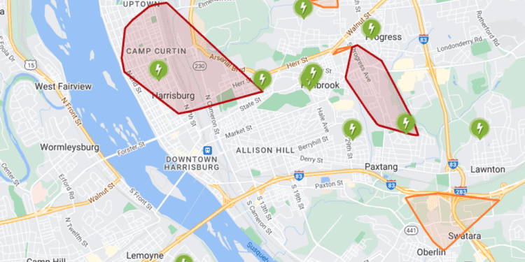 Over 5,000 PPL customers without power after stormy weather hits Central PA