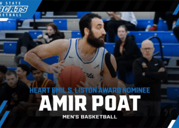 Peru State College MBB Player Wins Emil S. Liston Award for the HAAC - RIVER COUNTRY