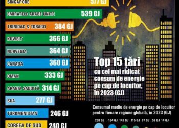 Qatar and Iceland consume the most energy per capita - 07.08.2024