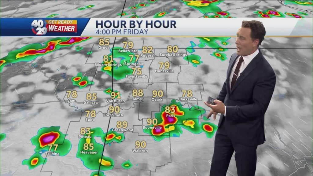 Rain chances to arrive for Labor Day weekend in Arkansas