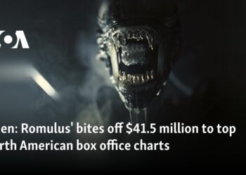 Romulus' bites off $41.5 million to top North American box office charts