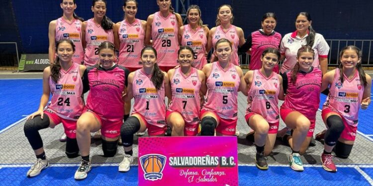 Salvadoreñas de baloncesto jugará contra las mejores de América