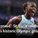 St. Lucia celebrates Alfred's historic Olympic gold