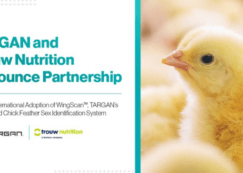 Targan secures first international placement with Trouw Nutrition North America