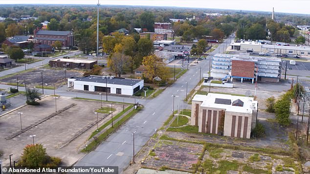 The city of Pine Bluff, Arkansas was once a thriving city, but the decline of its farming and manufacturing industries has turned it into a ghost town