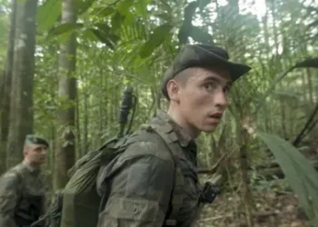 BBC 31-year-old Sergeant Vadim leads a recce of the forest looking for illegal gold miners