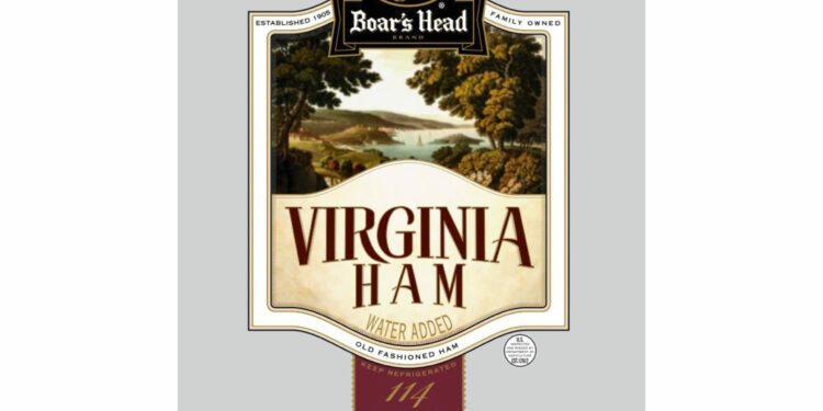 This image released by the Food Safety and Inspection Service, an agency of the United States Depar...