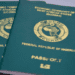 A Nigerian passport booklet