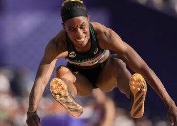 Triple jump champion Thea LaFond on winning Dominica's first Olympic medal: 'It's a really big deal'
