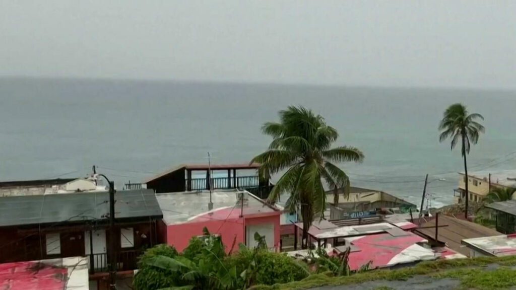 Tropical Storm Ernesto brings widespread power outages to Puerto Rico