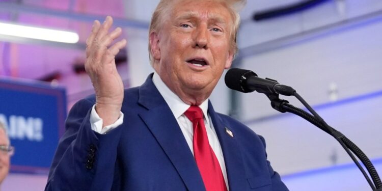 Trump campaigns to ‘make America safe again’ as Democratic convention zeroes in on his felony record