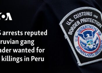US arrests reputed Peruvian gang leader wanted for 23 killings in Peru