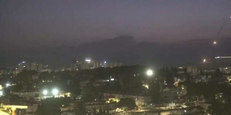 US officials monitor missile exchange between Israel and Hezbollah