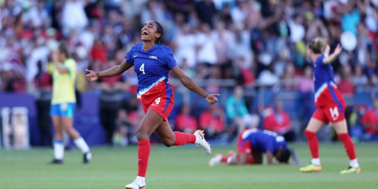 USWNT Defeats Brazil 1-0 To Win Fifth Olympic Gold Medal