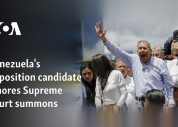 Venezuela's opposition candidate ignores Supreme Court summons