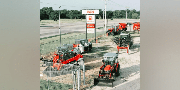 WRI Tractors of Bryan, Texas Joins Takeuchi’s North American Dealer Network