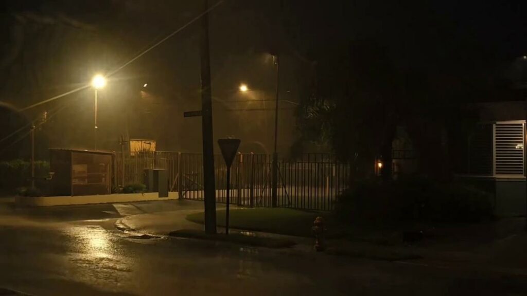 Watch: Heavy rain falls in Puerto Rico from Tropical Storm Ernesto