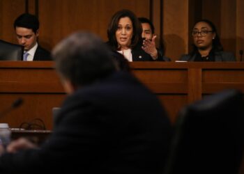 What did Kamala Harris accomplish as senator and attorney general?