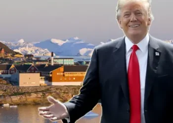 Getty Images Donald Trump in Greenland