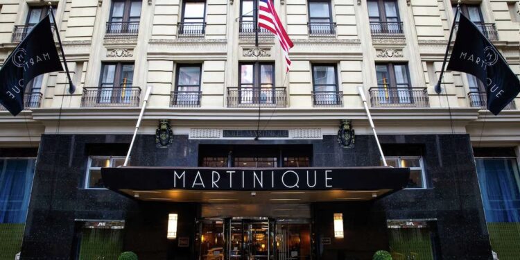 Martinique New York on Broadway is the perfect "sense of place" hotel in Midtown