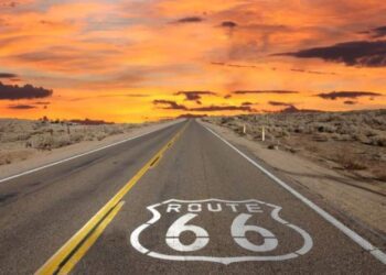 Embark on the iconic Route 66 road trip, USA