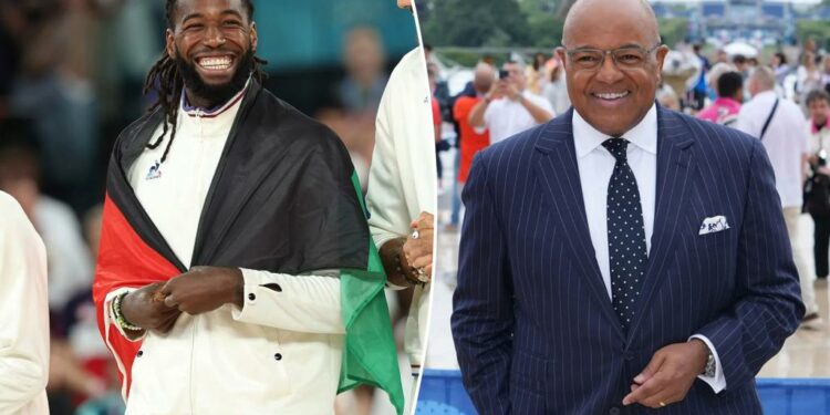 Mike Tirico apologizes for Martinique-Palestine flag blunder at Olympics