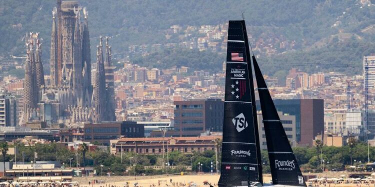 Saddling up on the high seas - the cyclists powering 50-mph yachts