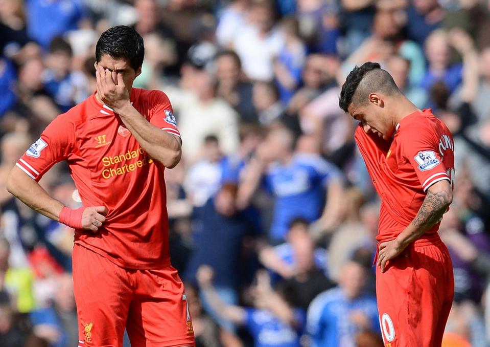 Liverpool saw their dreams of a first title collapse (AFP/Getty)