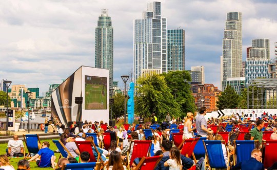 Battersea Park Big Screen