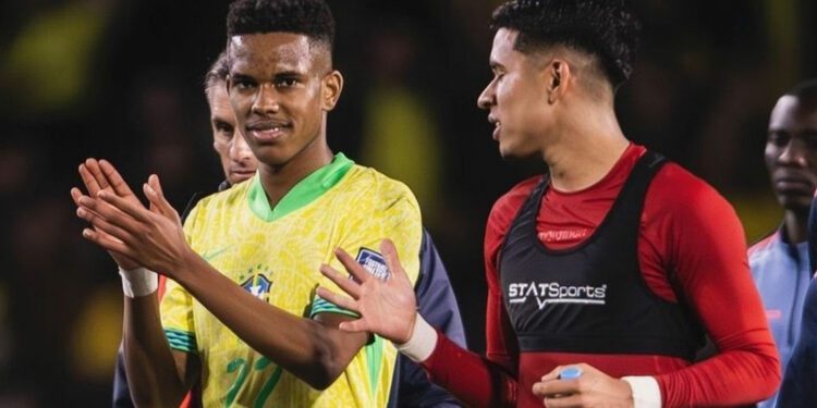 Chelsea fans say 'the world is not ready' as incoming newboys Estevao and Paez join up in Brazil vs Ecuador clash