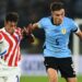 New Manchester United signing Manuel Ugarte puts in combative performance for Uruguay