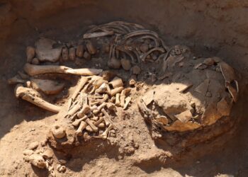 Archaeologists uncover burial site of ancient cult that revered water