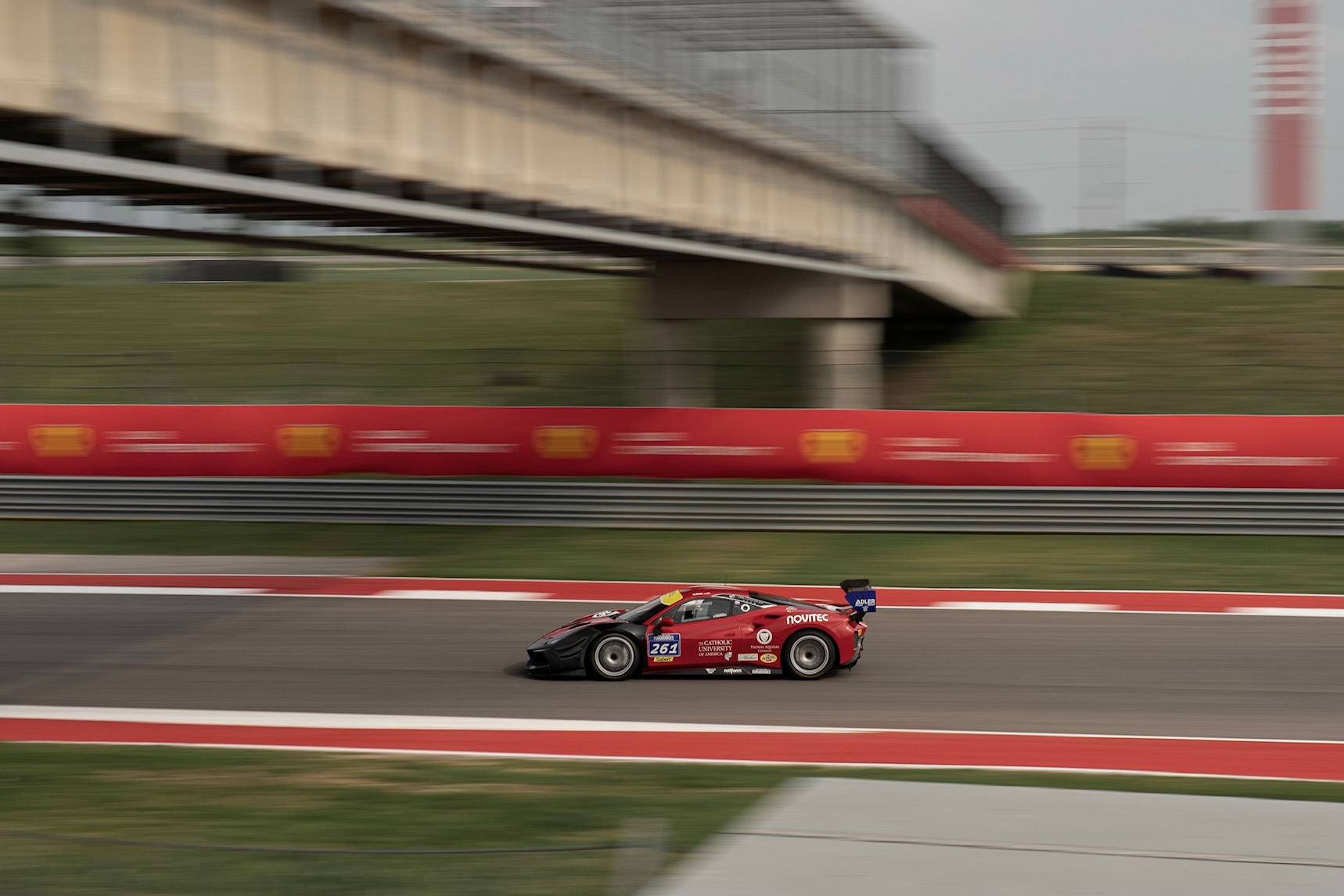 Rob Neal Race Car on the Track